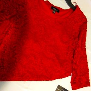 Lace knee length dress brand new Pennys